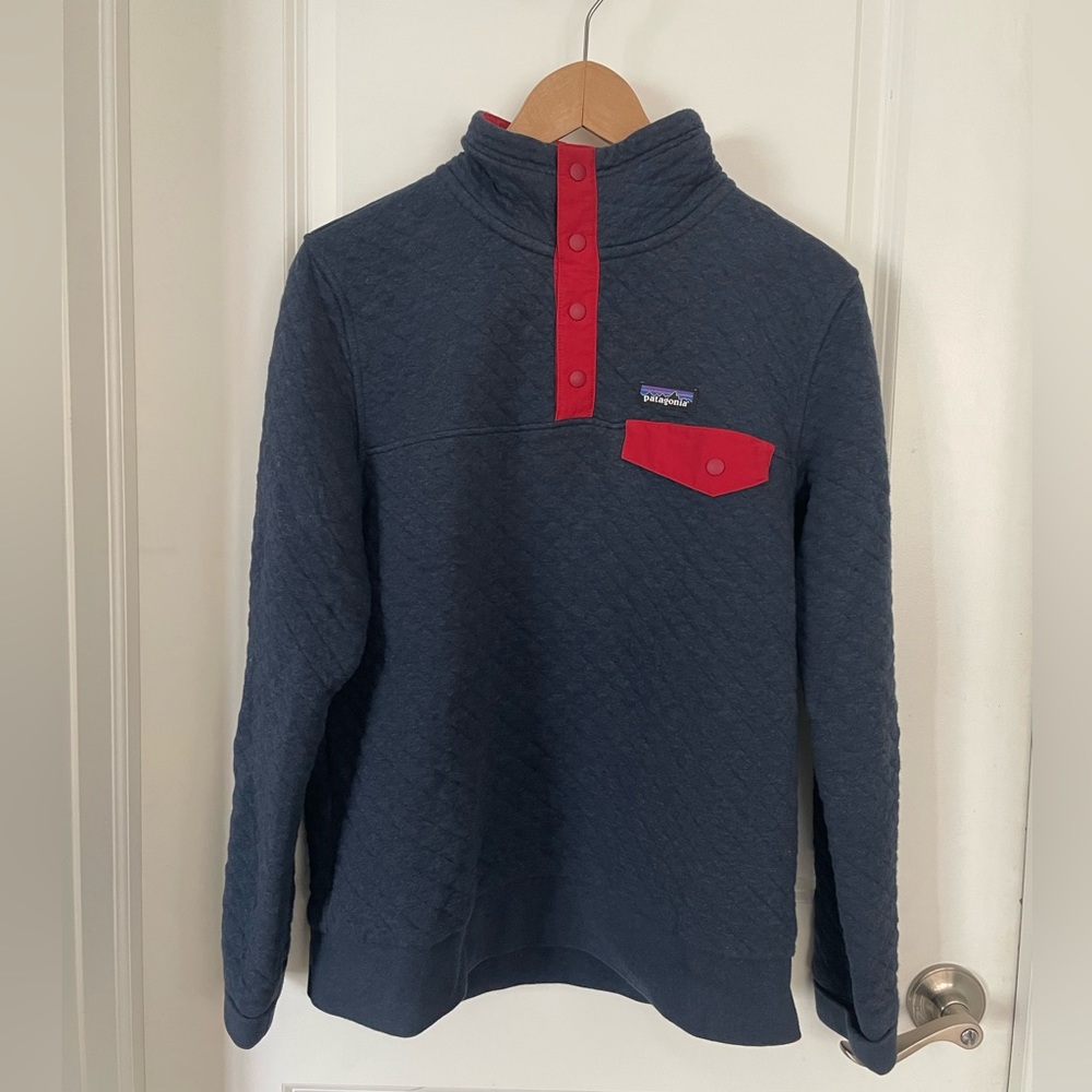 Patagonia Women's Cotton Quilt Snap-T Pullover - Medium